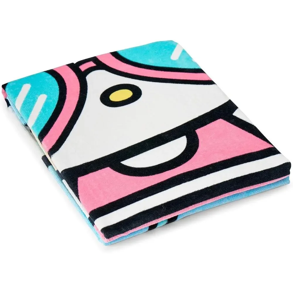 Hello Kitty Picnic Blanket Beach Towel Set Pink Foldable 2 Pc Summer NWT